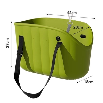Portable Breathable Pet Shoulder Bag For Outings Large-Capacity EVA Cross-Body