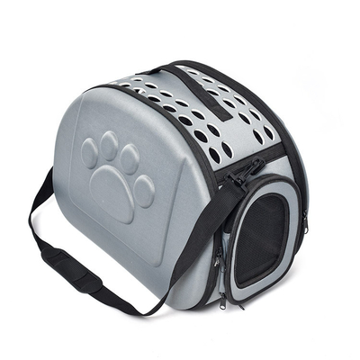 Stylish Cross-Body Breathable Foldable Outdoor Carrying Bag Portable Pet Car Bag
