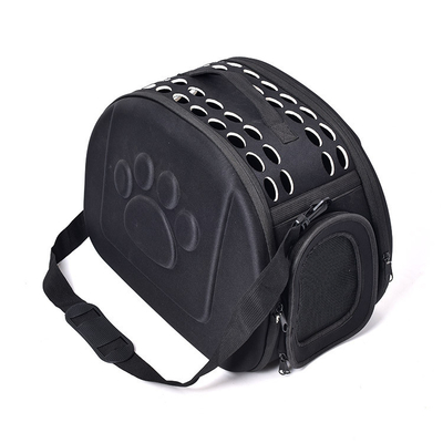 Stylish Cross-Body Breathable Foldable Outdoor Carrying Bag Portable Pet Car Bag