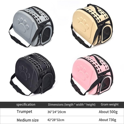 Stylish Cross-Body Breathable Foldable Outdoor Carrying Bag Portable Pet Car Bag