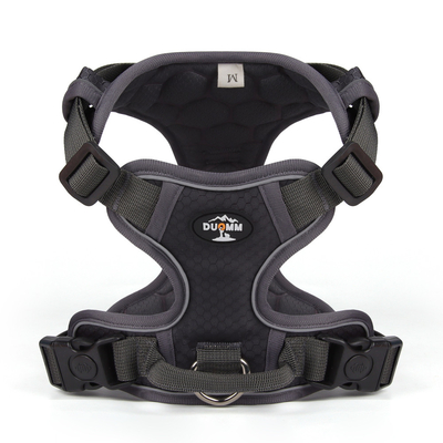 Pet Massage Oxford Cloth Chest Harness Reflective Adjustable Vest Style For Small Medium And Large Dogs