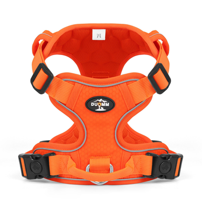 Pet Massage Oxford Cloth Chest Harness Reflective Adjustable Vest Style For Small Medium And Large Dogs