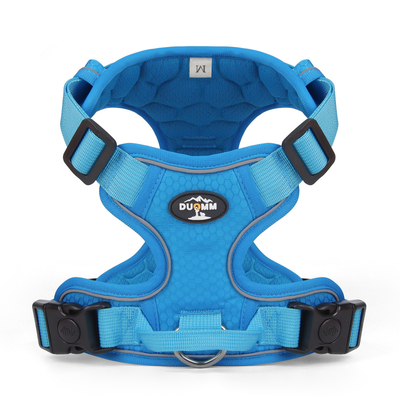 Pet Massage Oxford Cloth Chest Harness Reflective Adjustable Vest Style For Small Medium And Large Dogs