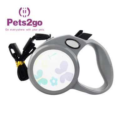 Size M ABS Plastic 350G Retractable Pet Leash
