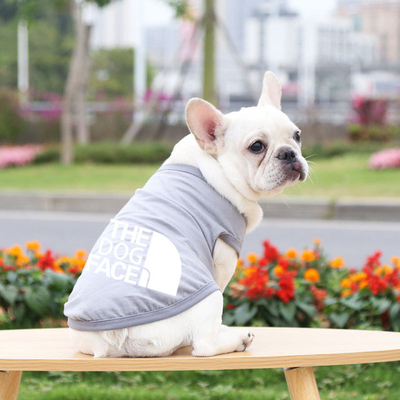 Solid Color Pets Wearing Clothes Thin Breathable M Size