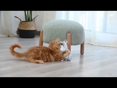 360 Degree Rotation Electronic Feather Cat Toy With Builtin Sensor